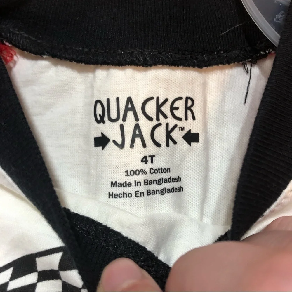 Speed Machine Racing Car Outfit NEW 4T Quacker Jack Long Sleeve Sweatpants Shirt